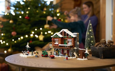 Het mooiste LEGO Winterdorp Het mooiste LEGO Winterdorp