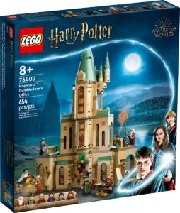 Verzamel en combineer de volledige Zweinstein Kasteel-reeks om eindeloze magische avonturen uit te spelen. LEGO Harry Potter 76402 Zweinstein: Het kantoor van Perkamentus