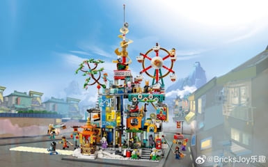 Eerste blik op LEGO Monkey Kid 80054 Megapolis stad Eerste blik op LEGO Monkey Kid 80054 Megapolis stad