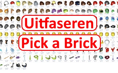 Elementen uit de Pick a Brick-service met pensioen Elementen uit de Pick a Brick-service met pensioen