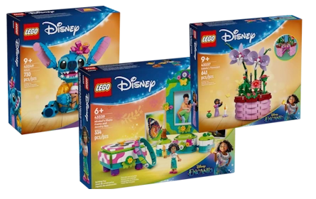 Onthulde LEGO Disney-sets voor maart 2024.