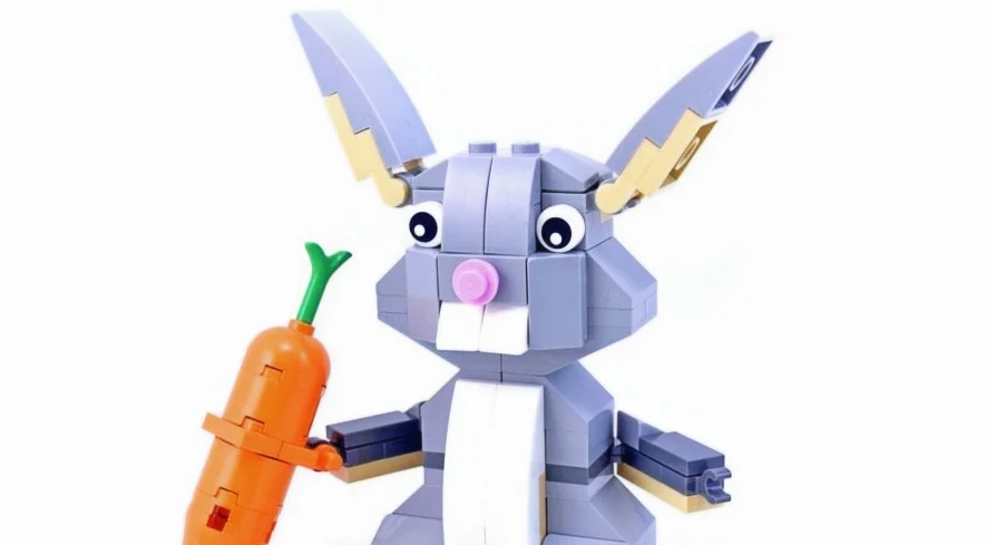 LEGO 30668 Paashaas met Kleurrijke Eieren LEGO 30668 Paashaas met Kleurrijke Eieren