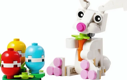 LEGO 30668 Paashaas met Kleurrijke Eieren LEGO 30668 Paashaas met Kleurrijke Eieren