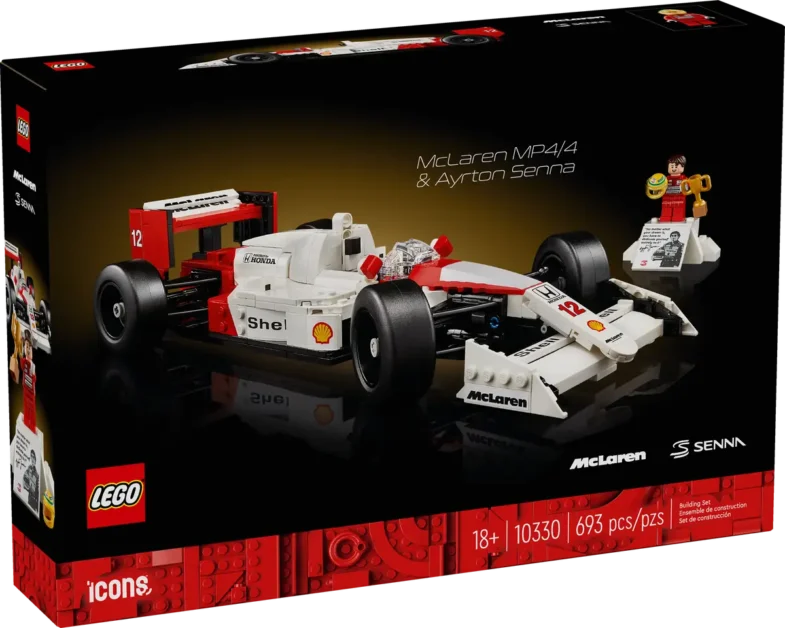 LEGO Icons 10330 McLaren MP4/4 en Ayrton Senna LEGO Icons 10330 McLaren MP4/4 en Ayrton Senna