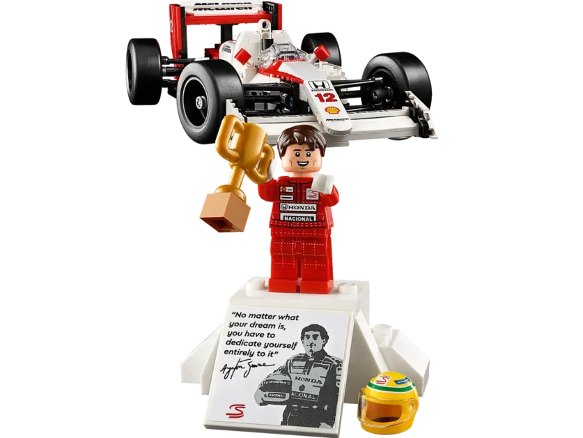 LEGO Icons 10330 McLaren MP4/4 en Ayrton Senna LEGO Icons 10330 McLaren MP4/4 en Ayrton Senna