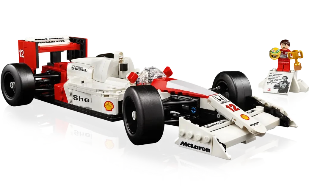 LEGO Icons 10330 McLaren MP4/4 en Ayrton Senna LEGO Icons 10330 McLaren MP4/4 en Ayrton Senna