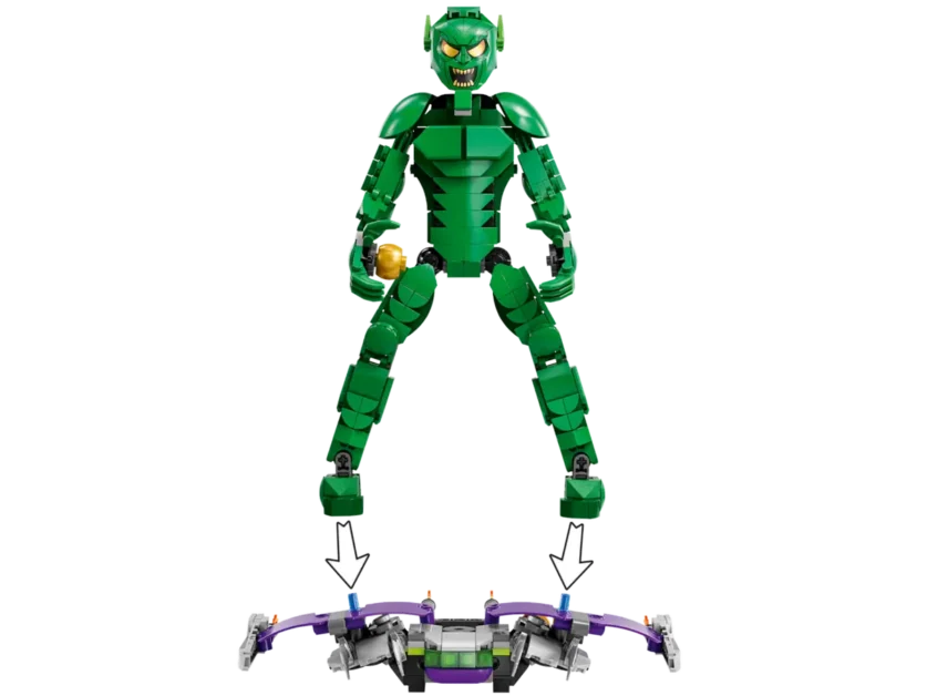 LEGO Marvel 76284 Green Green Goblin bouwfiguur