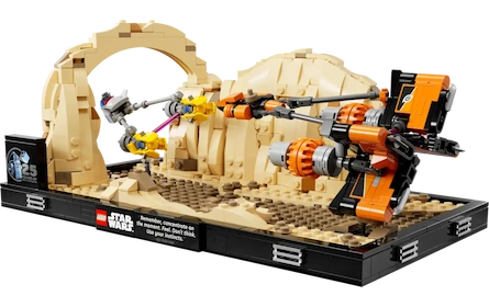 LEGO Star Wars 75380 Mos Espa Podrace diorama