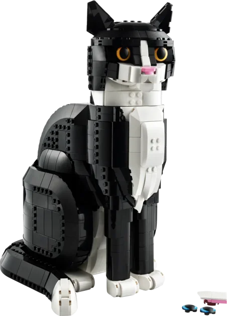 LEGO Ideas 21349 Zwart-witte kat