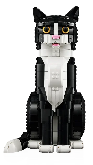 LEGO Ideas 21349 Zwart-witte kat