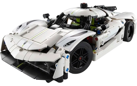 LEGO Technic 42184 Koenigsegg Jesko Absolut witte hypercar