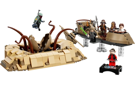 LEGO Star Wars 75396 Desert Skiff en Sarlacc-kuil