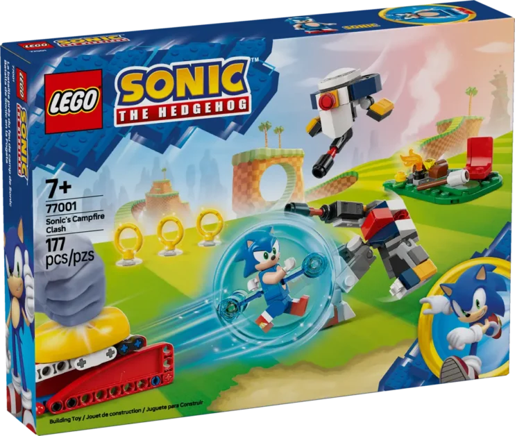 LEGO Sonic 77001 Sonics krachtmeting bij het kampvuur