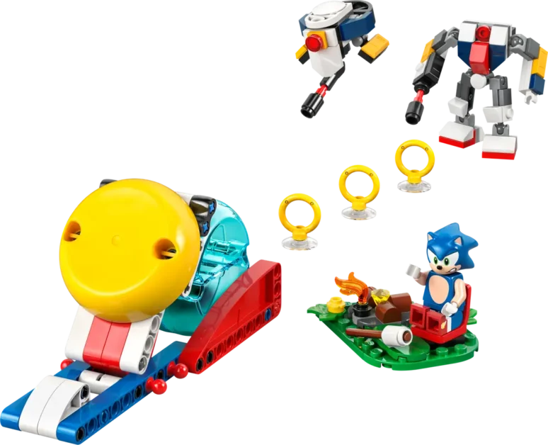 LEGO Sonic 77001 Sonics krachtmeting bij het kampvuur