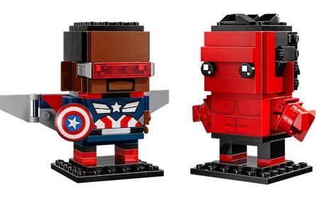 LEGO Marvel 40668 Captain America en Rode Hulk figuren LEGO Marvel 40668 Captain America en Rode Hulk figuren
