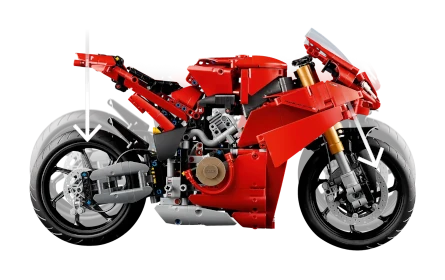 LEGO Technic 42202 Ducati Panigale V4 S motor
