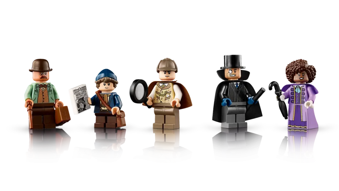 LEGO Icons 10351 Boekensteun: Sherlock Holmes LEGO Icons 10351 Boekensteun: Sherlock Holmes