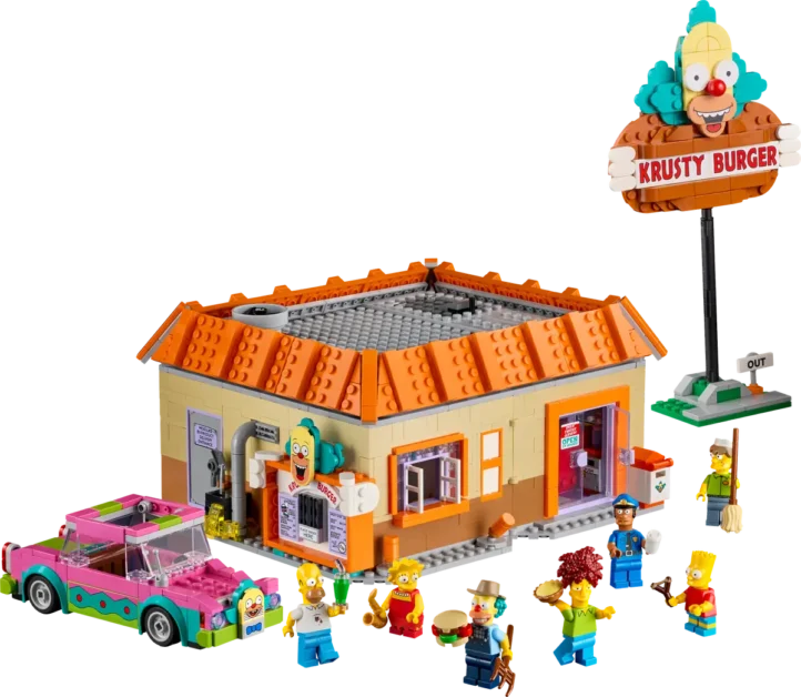 LEGO The Simpsons 10352 The Simpsons: Krusty Burger LEGO The Simpsons 10352 The Simpsons: Krusty Burger