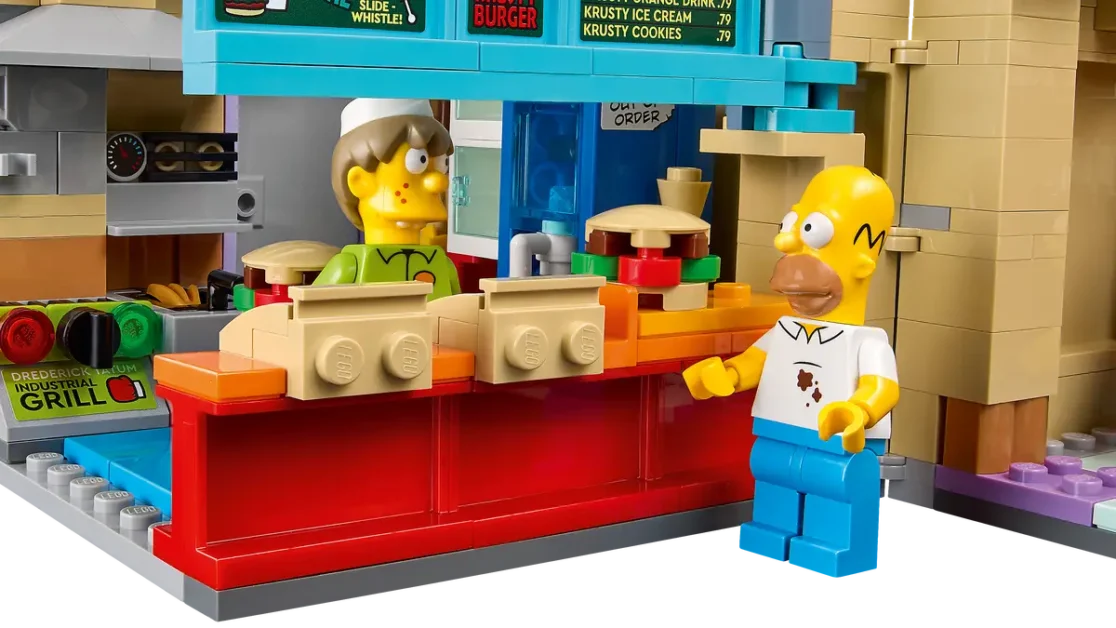 LEGO The Simpsons 10352 The Simpsons: Krusty Burger LEGO The Simpsons 10352 The Simpsons: Krusty Burger