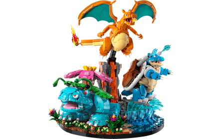LEGO Pokemon 72153 Venusaur Charizard en Blastoise