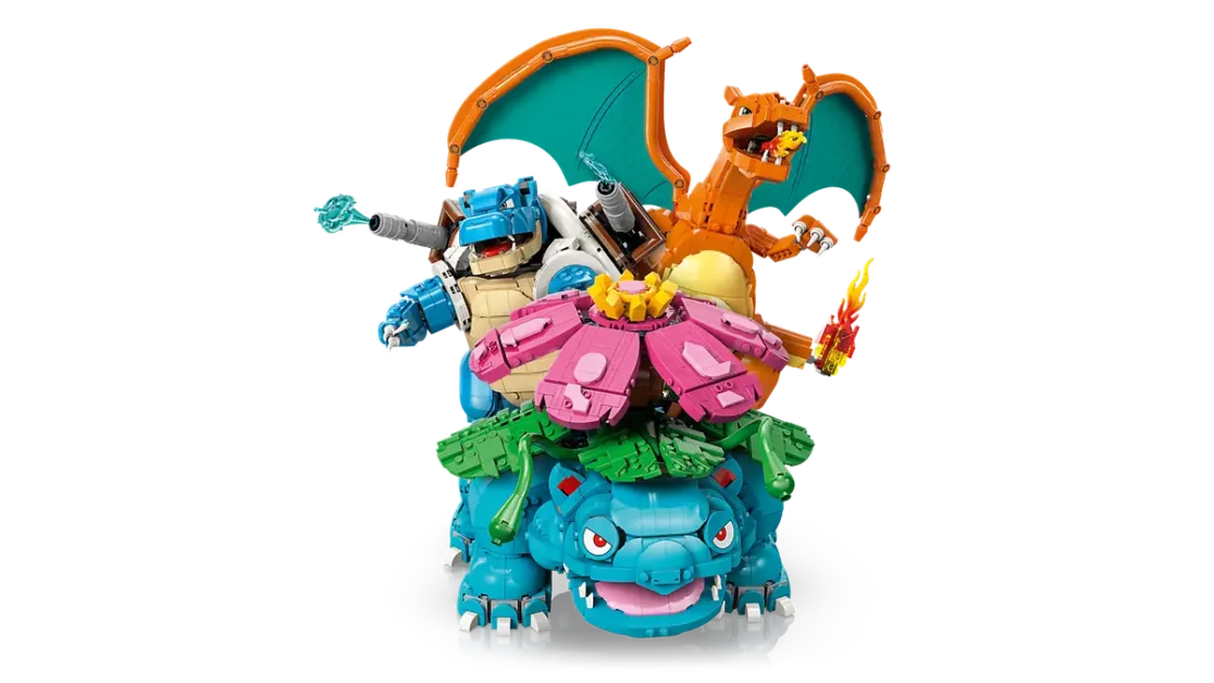 LEGO Pokemon 72153 Venusaur Charizard en Blastoise