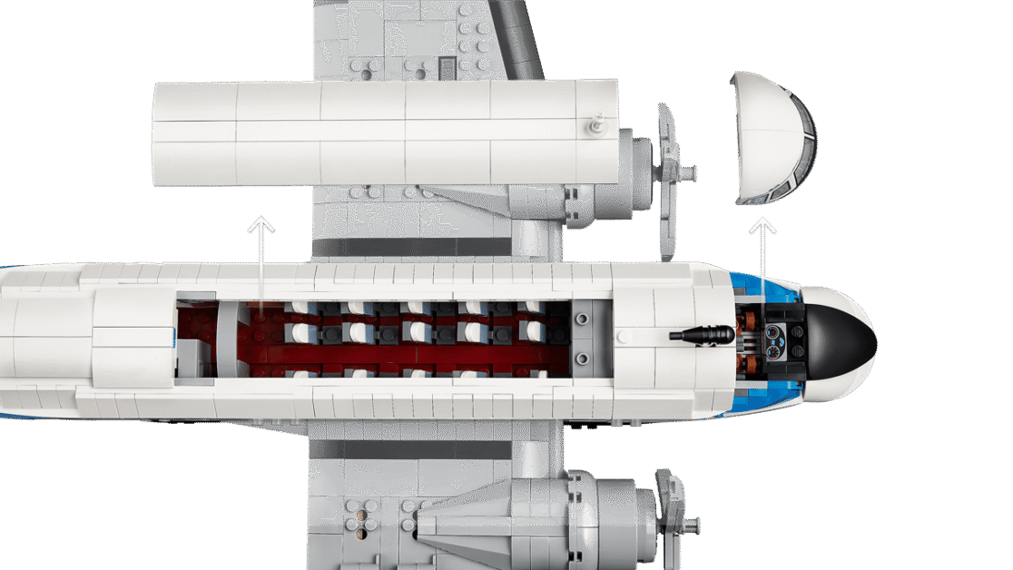 LEGO Icons 11378 Douglas DC-3 PAN AM passagiersvliegtuig