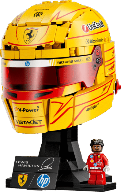 LEGO Editions 43022 Scuderia Ferrari HP helm van Lewis Hamilton