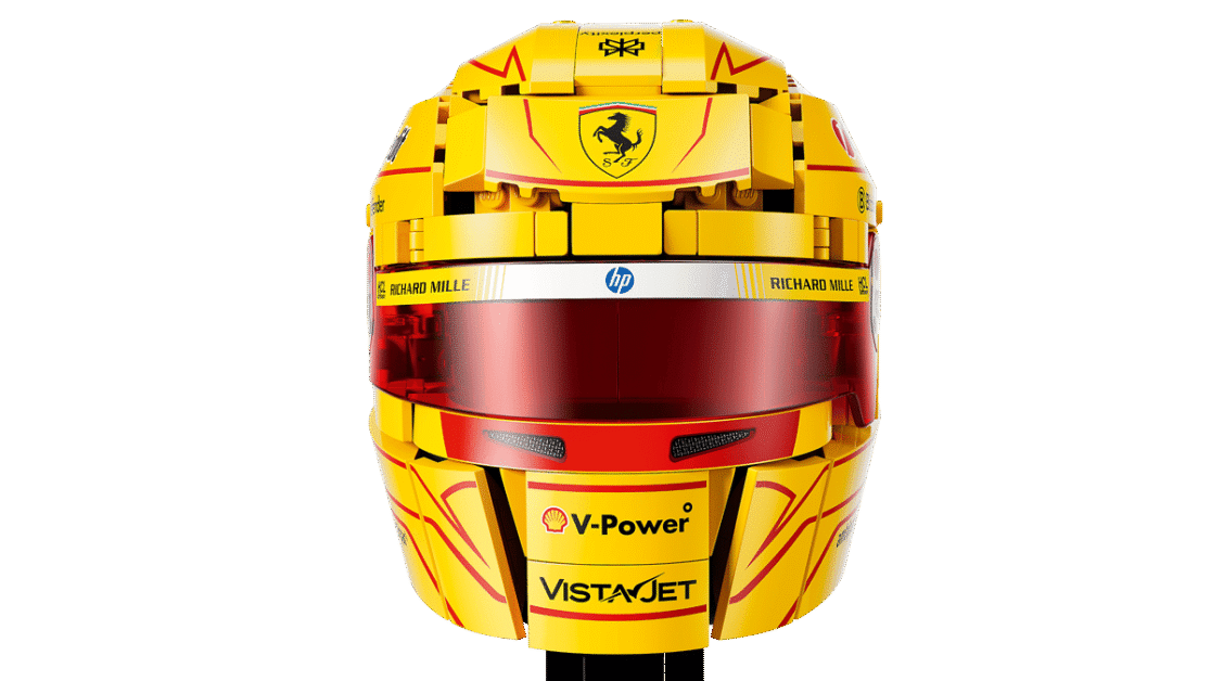 LEGO Editions 43022 Scuderia Ferrari HP helm van Lewis Hamilton