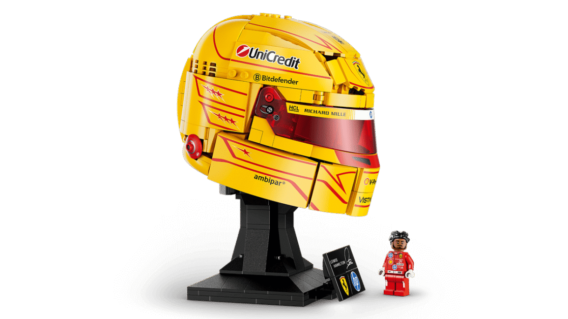 LEGO Editions 43022 Scuderia Ferrari HP helm van Lewis Hamilton