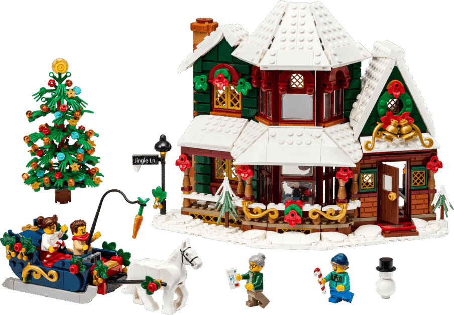 LEGO Icons 11387 Oma's kersthuis