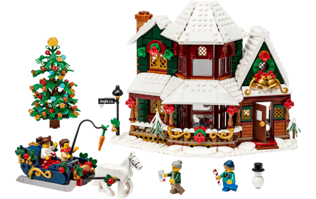 LEGO Icons 11387 Oma's kersthuis