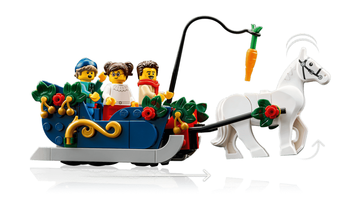 LEGO Icons 11387 Oma's kersthuis