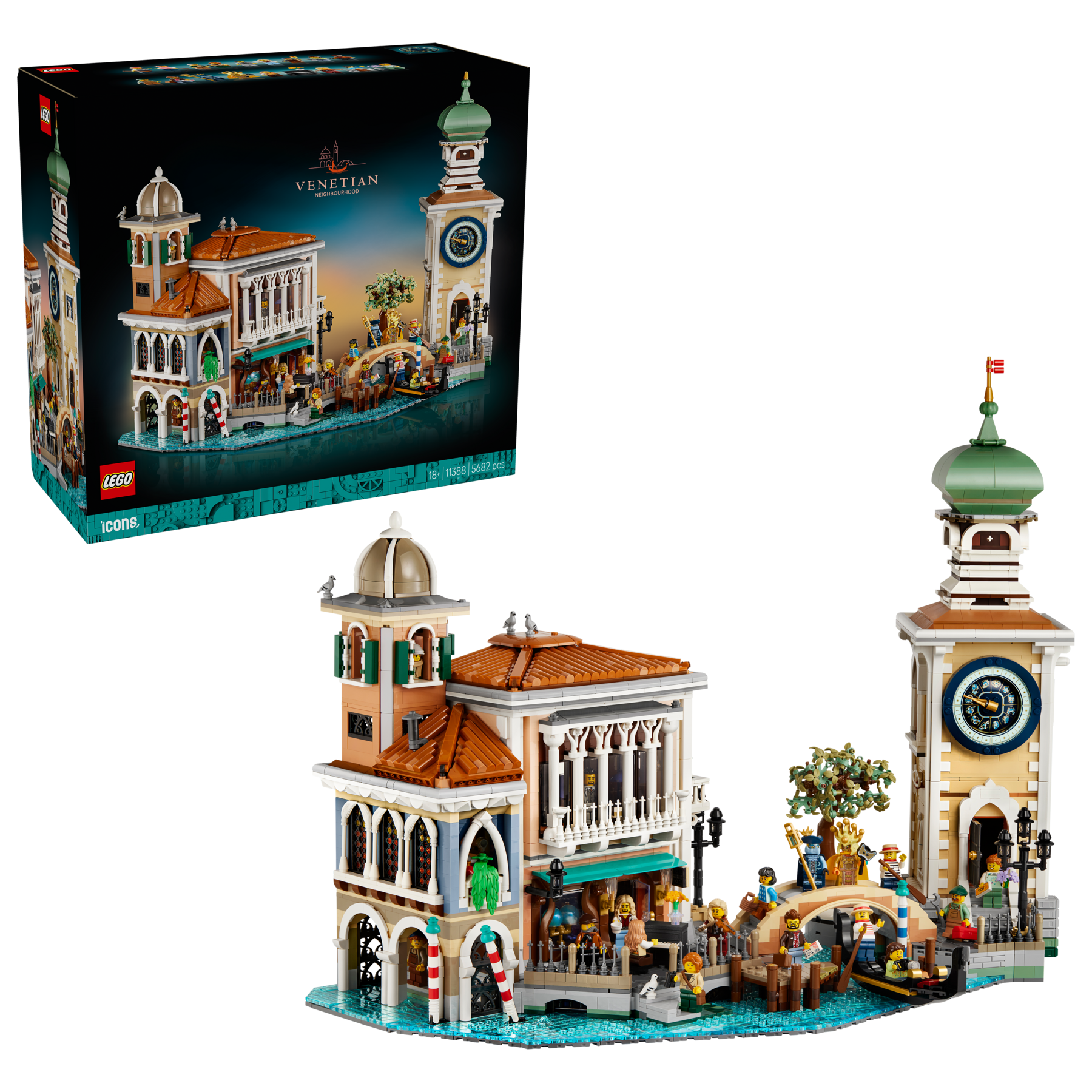 LEGO Icons 11388 Venetiaanse wijk LEGO Icons 11388 Venetiaanse wijk