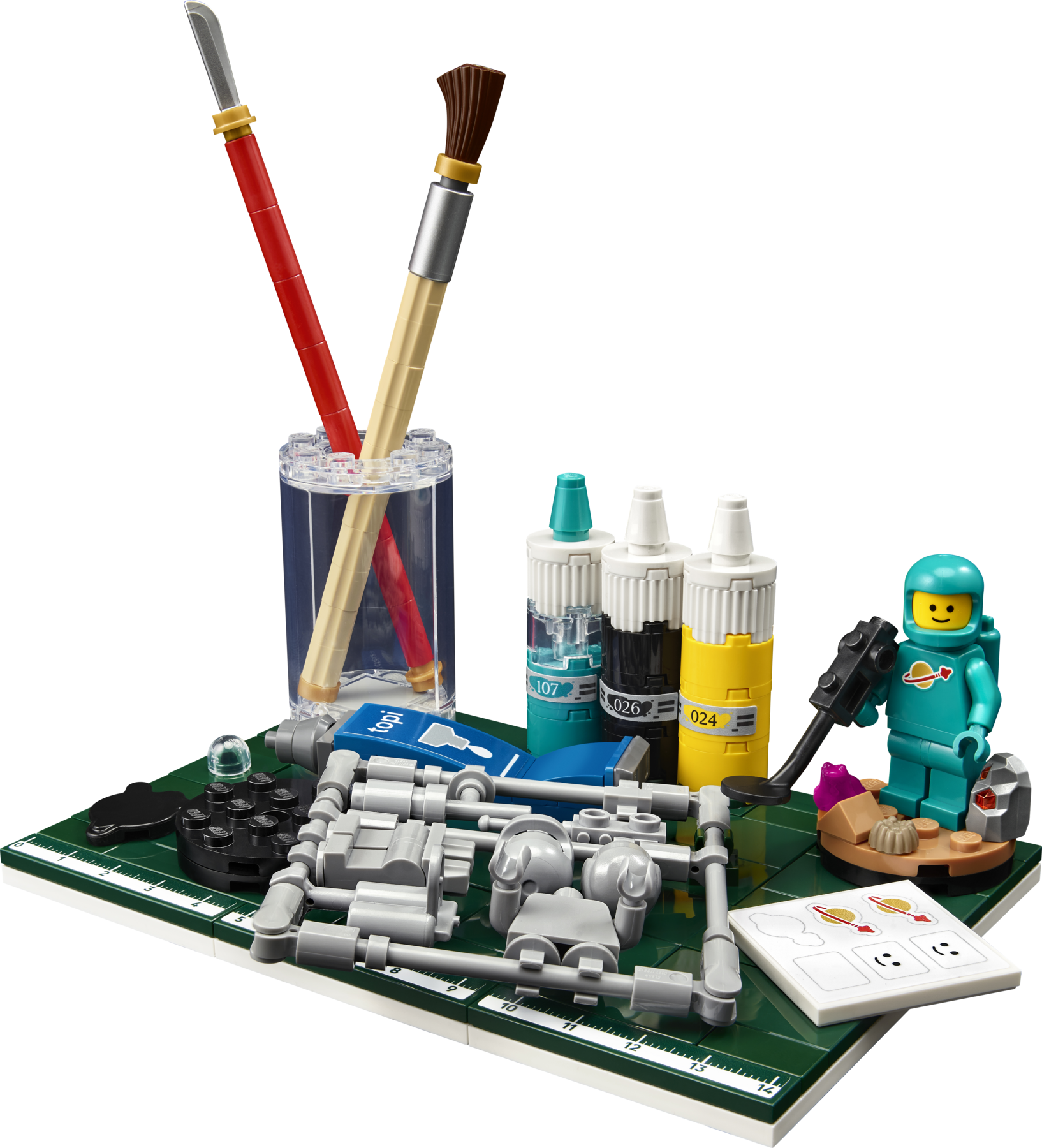 LEGO Ideas and CUUSOO 40889 Build, Paint and Play! LEGO Ideas and CUUSOO 40889 Build, Paint and Play!