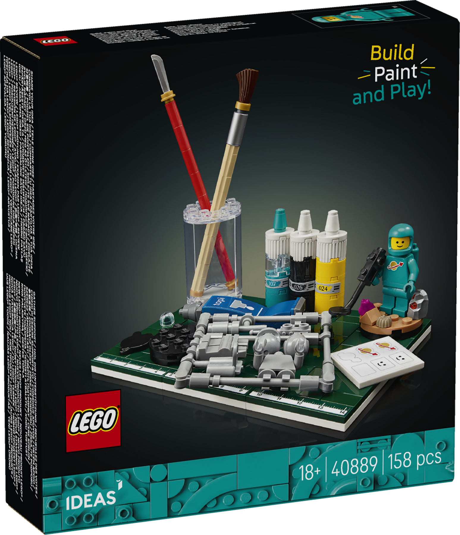 LEGO Ideas and CUUSOO 40889 Build, Paint and Play! LEGO Ideas and CUUSOO 40889 Build, Paint and Play!