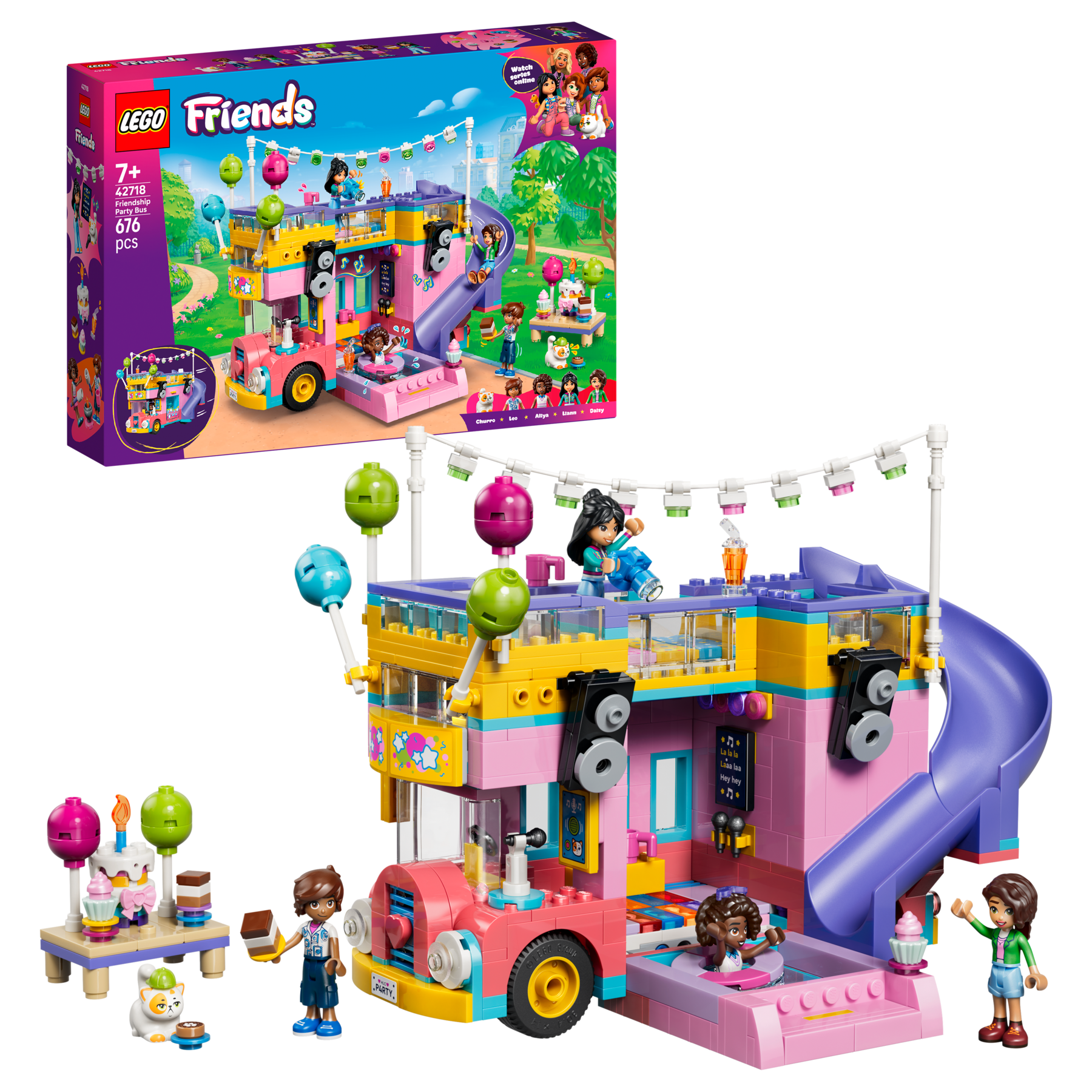LEGO Friends 42718 Friendship Party Bus