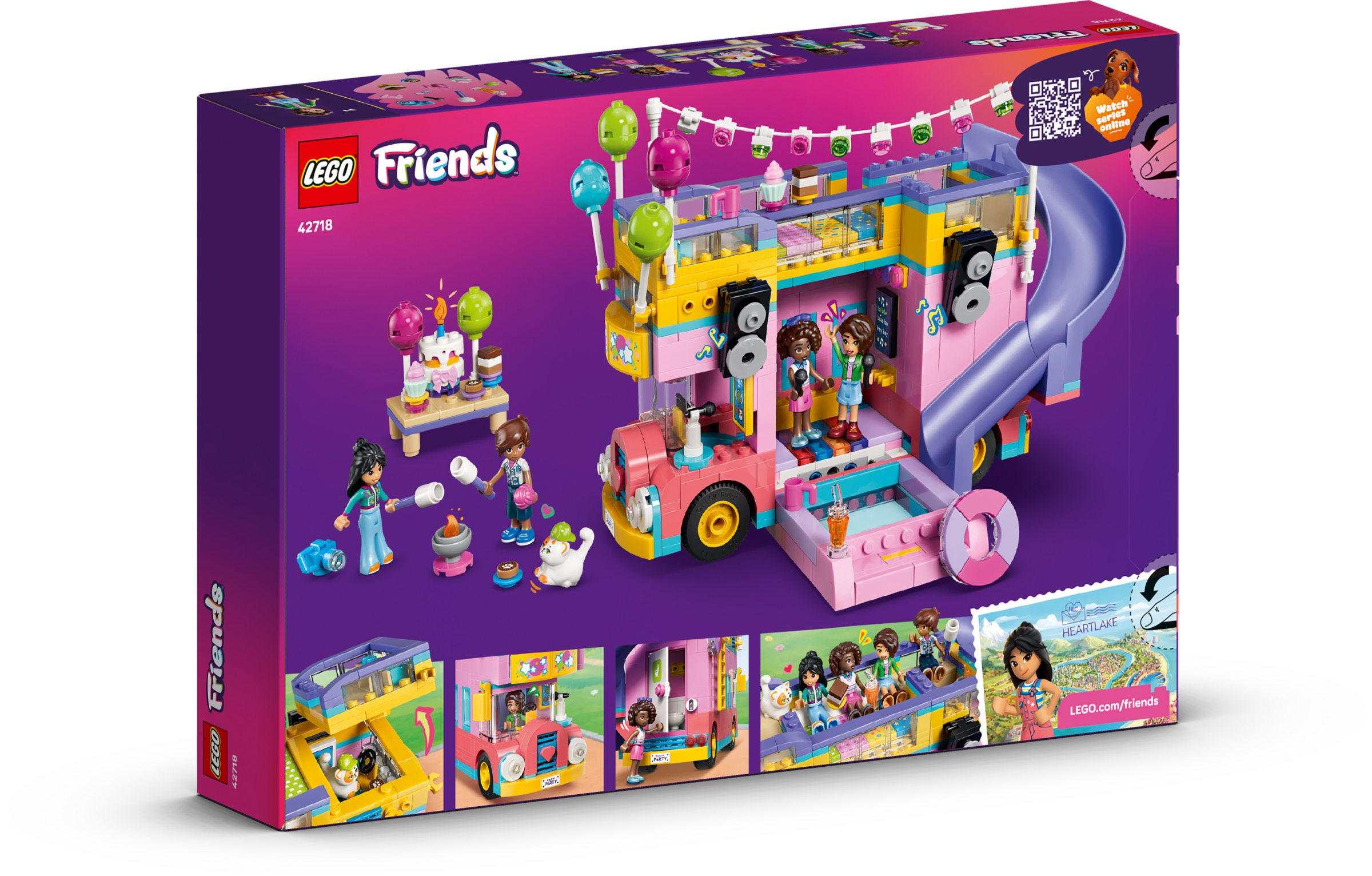 LEGO Friends 42718 Friendship Party Bus