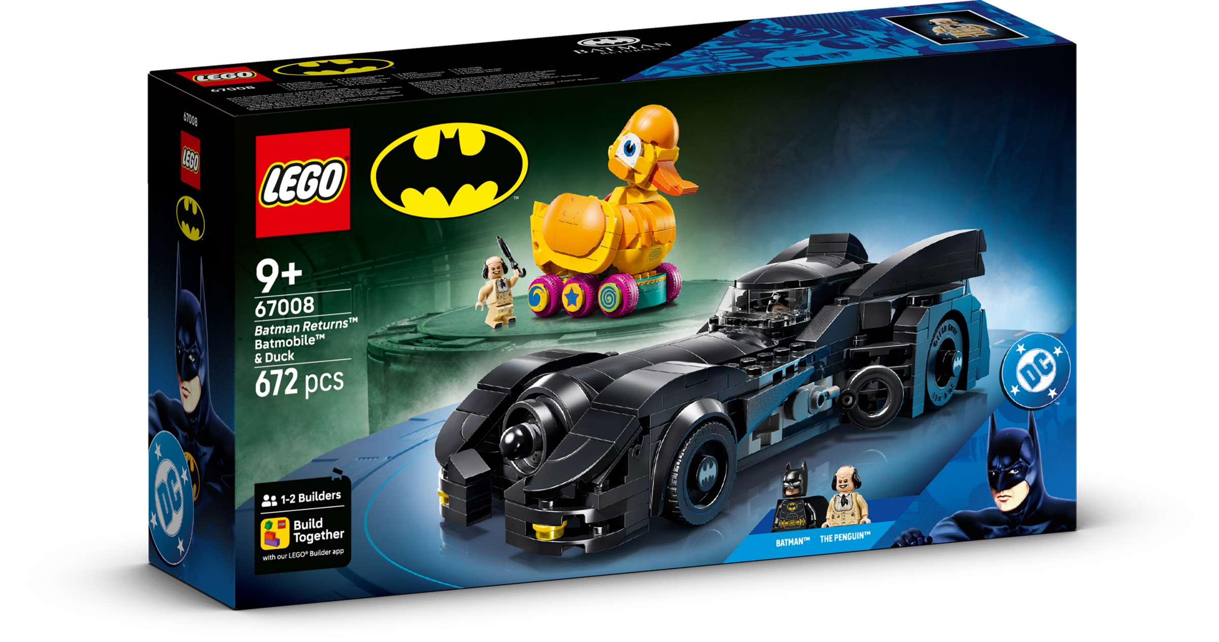 LEGO DC 67008 Batman Returns Batmobile en eend LEGO DC 67008 Batman Returns Batmobile en eend