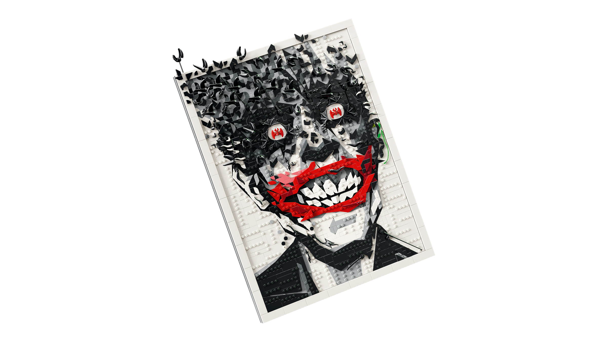 LEGO Art 67012 The Joker muurdecoratie in stripboekstijl