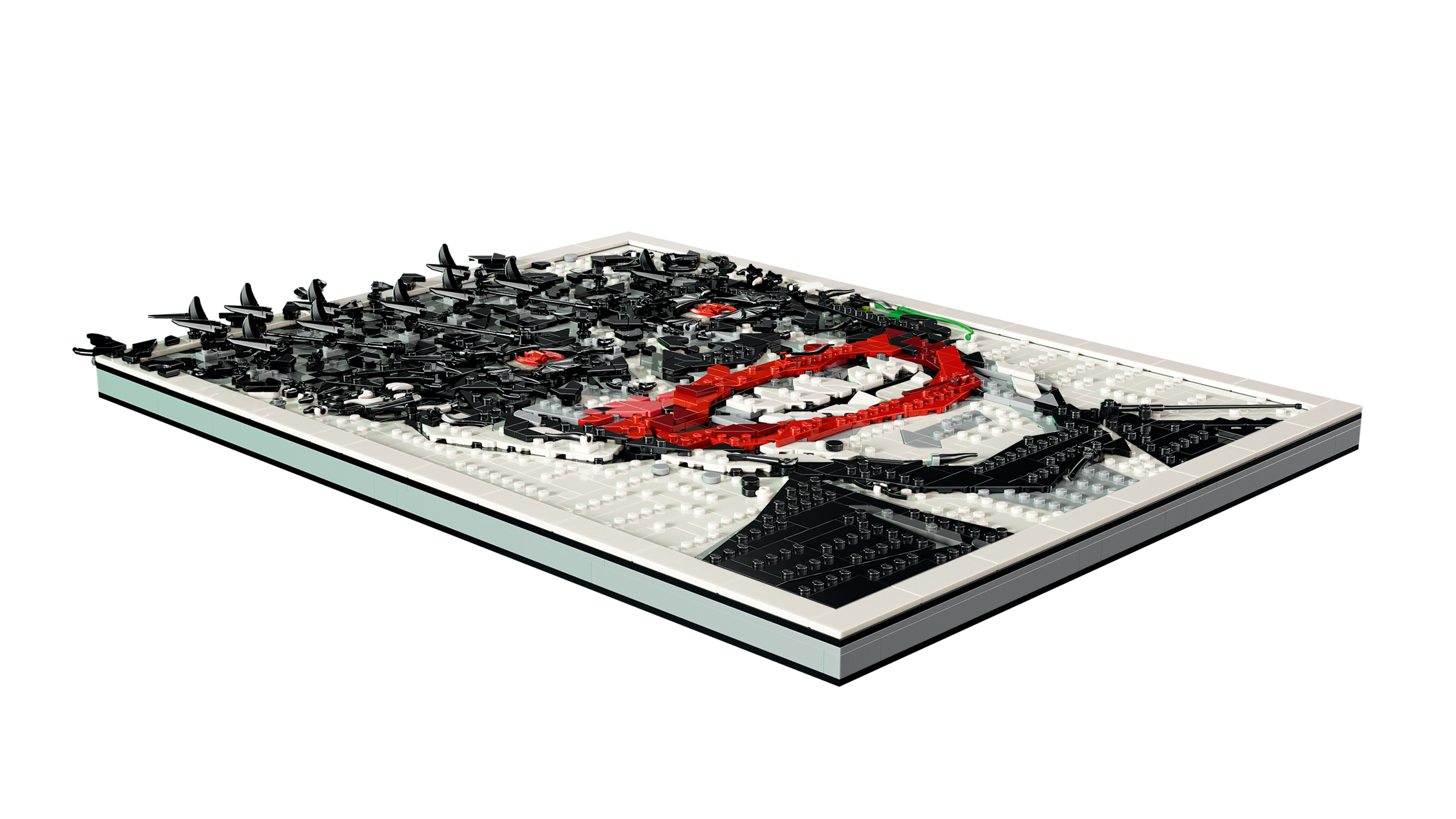 LEGO Art 67012 The Joker muurdecoratie in stripboekstijl