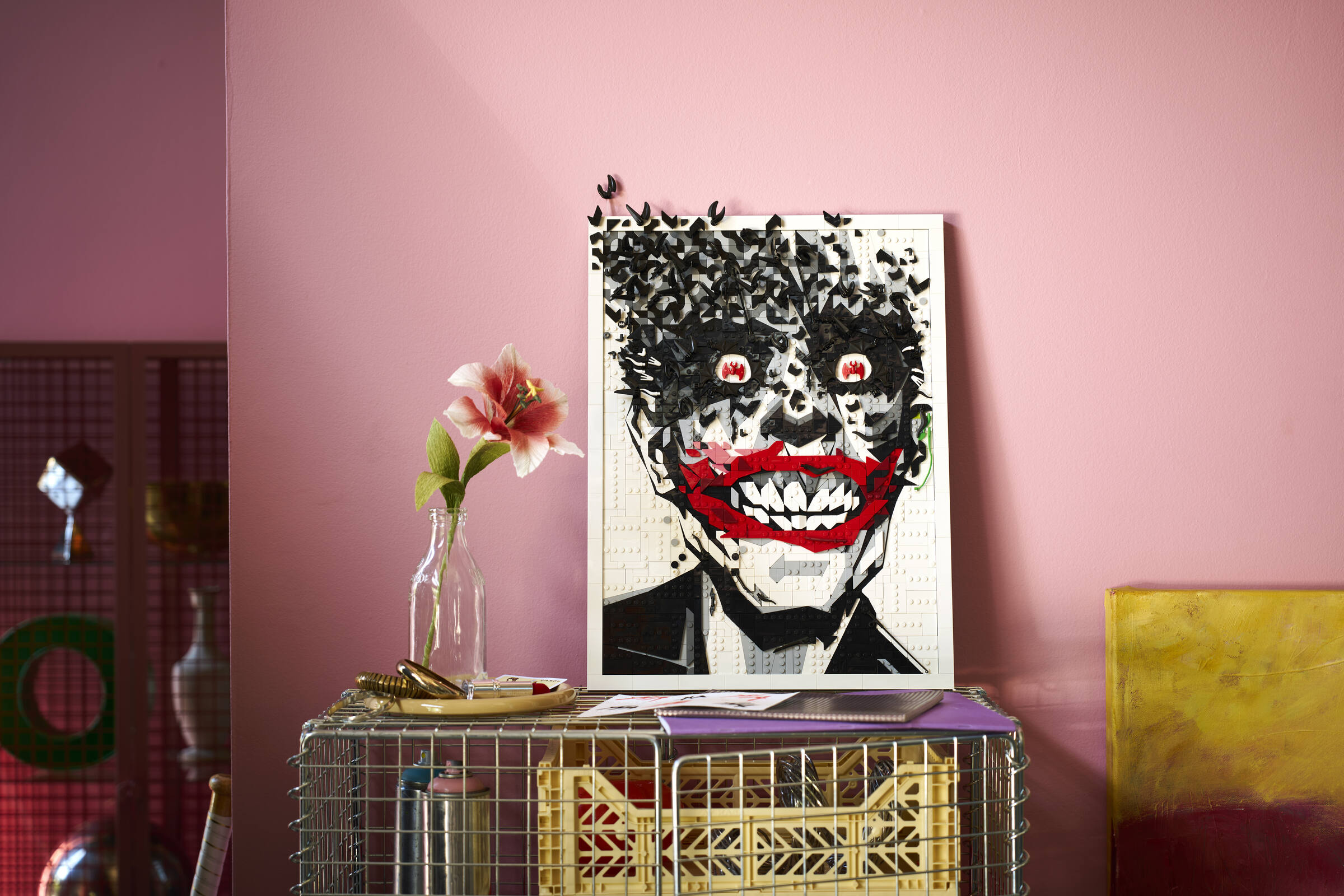 LEGO Art 67012 The Joker muurdecoratie in stripboekstijl