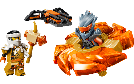 LEGO Ninjago 71873 Cole vs. slechte Cole in spinner