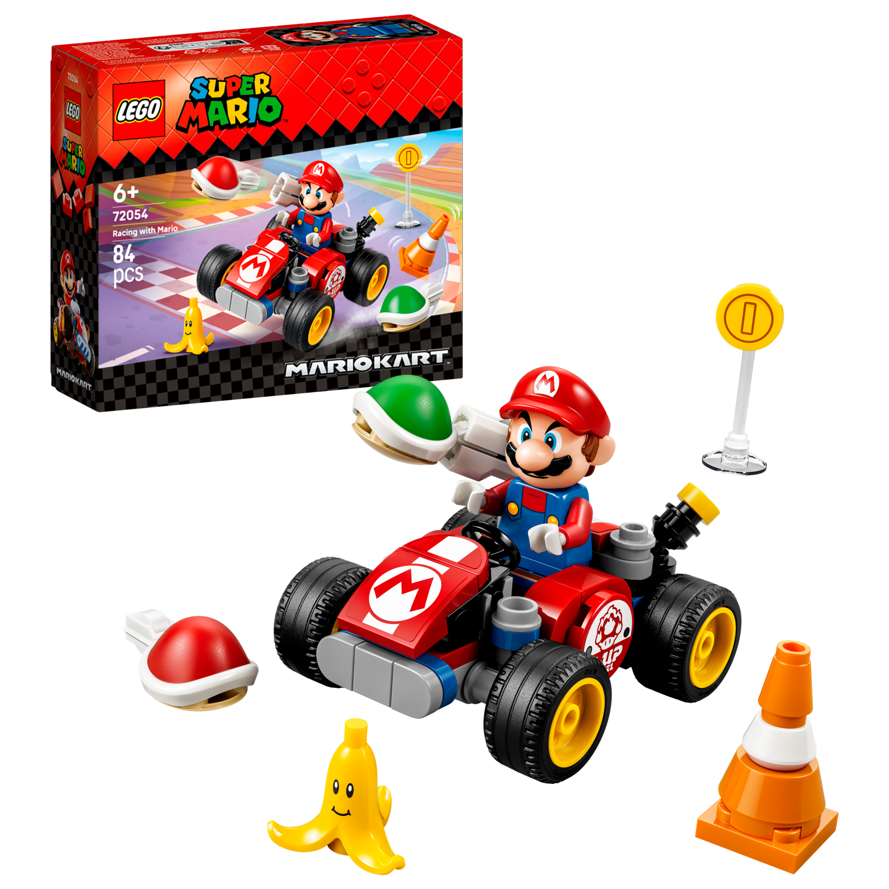 LEGO Super Mario 72054 Racen met Mario LEGO Super Mario 72054 Racen met Mario