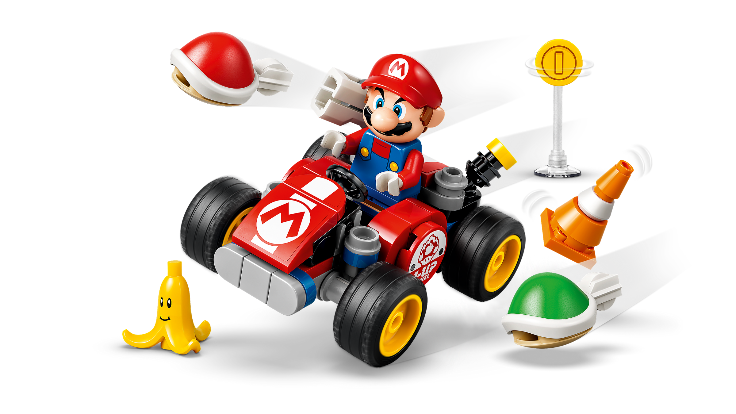 LEGO Super Mario 72054 Racen met Mario LEGO Super Mario 72054 Racen met Mario