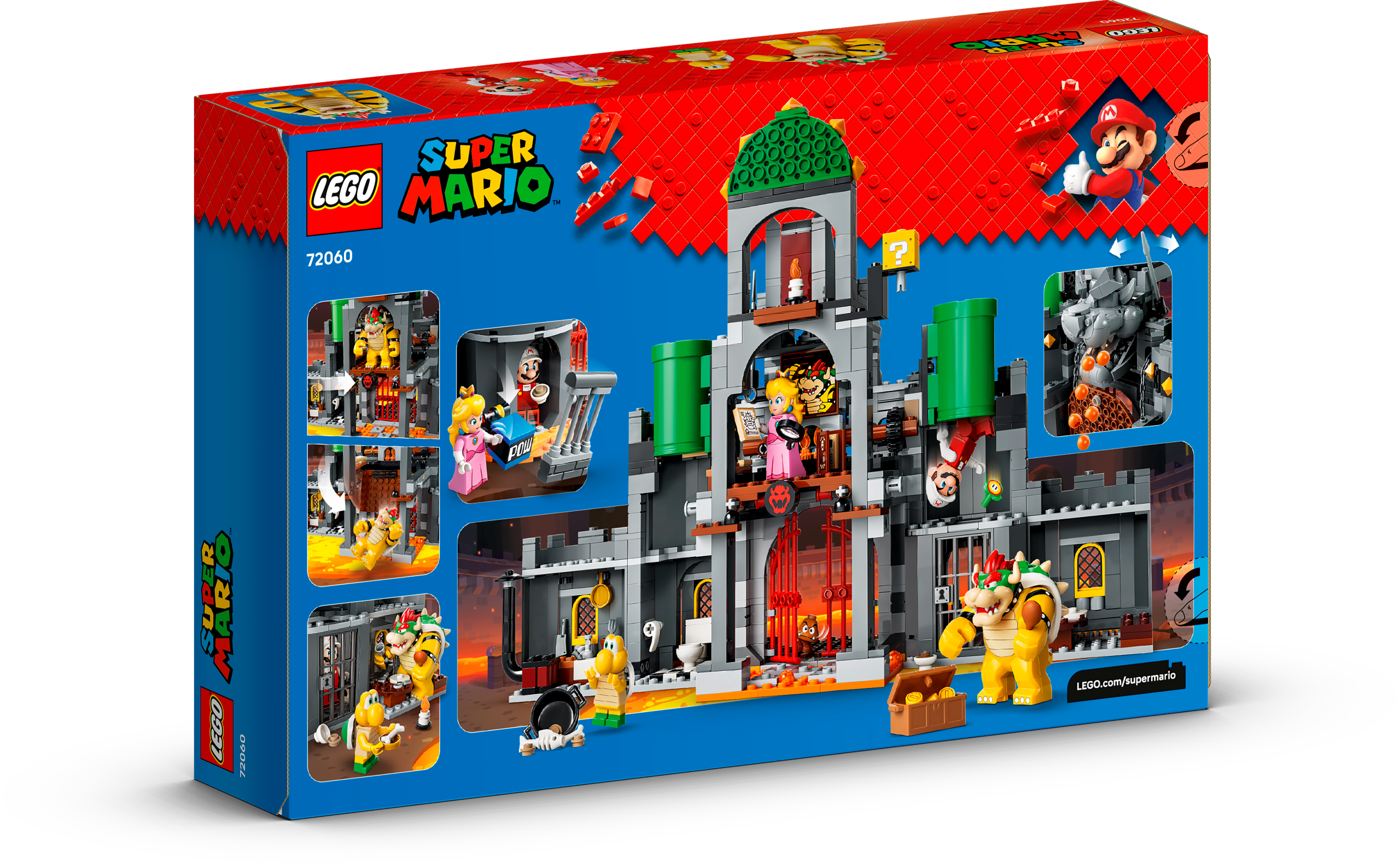 LEGO Super Mario 72060 Fire Mario & Bowser's Castle