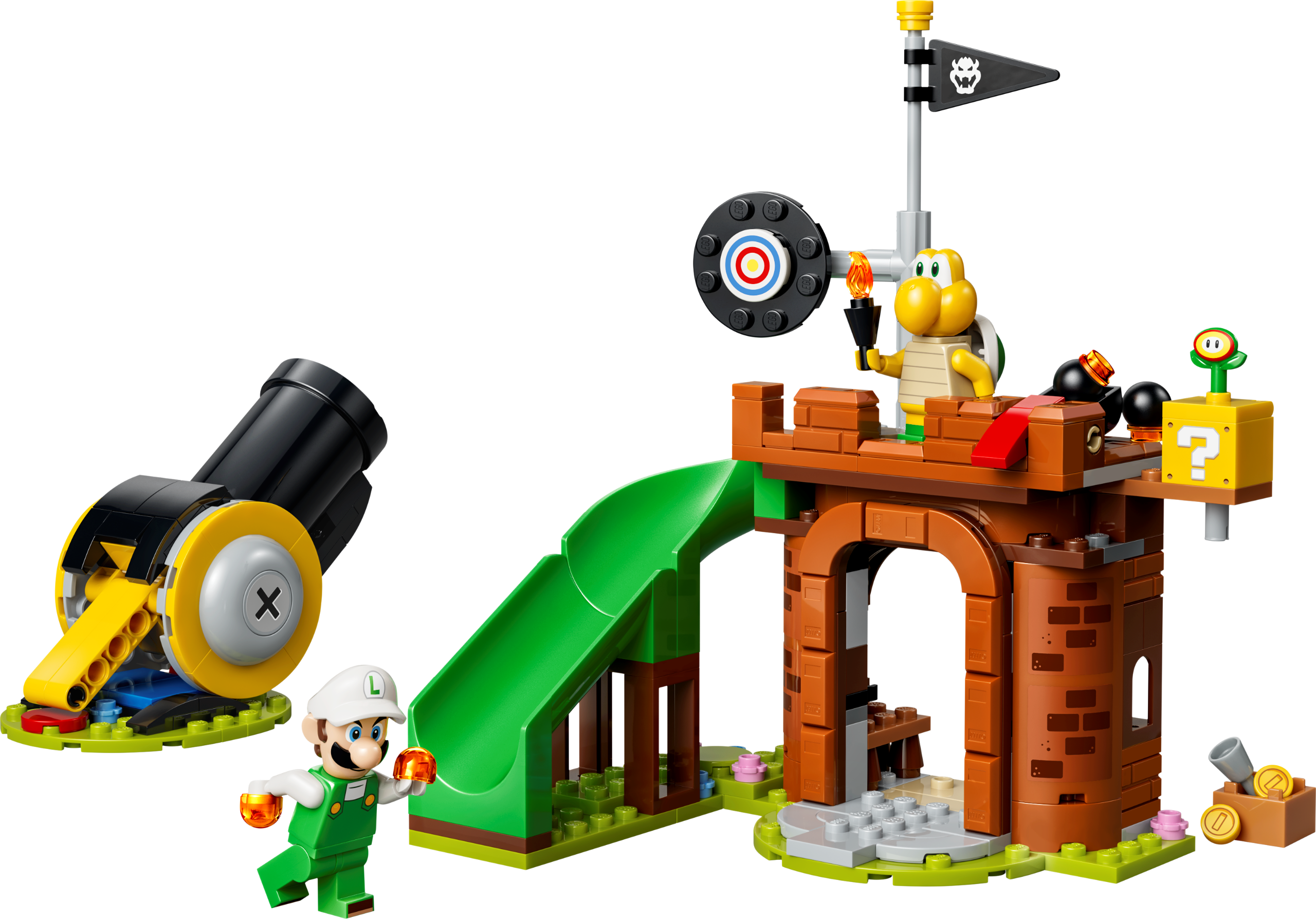 LEGO Super Mario 72061 Vuur-Luigi tegen Koopa Troopa