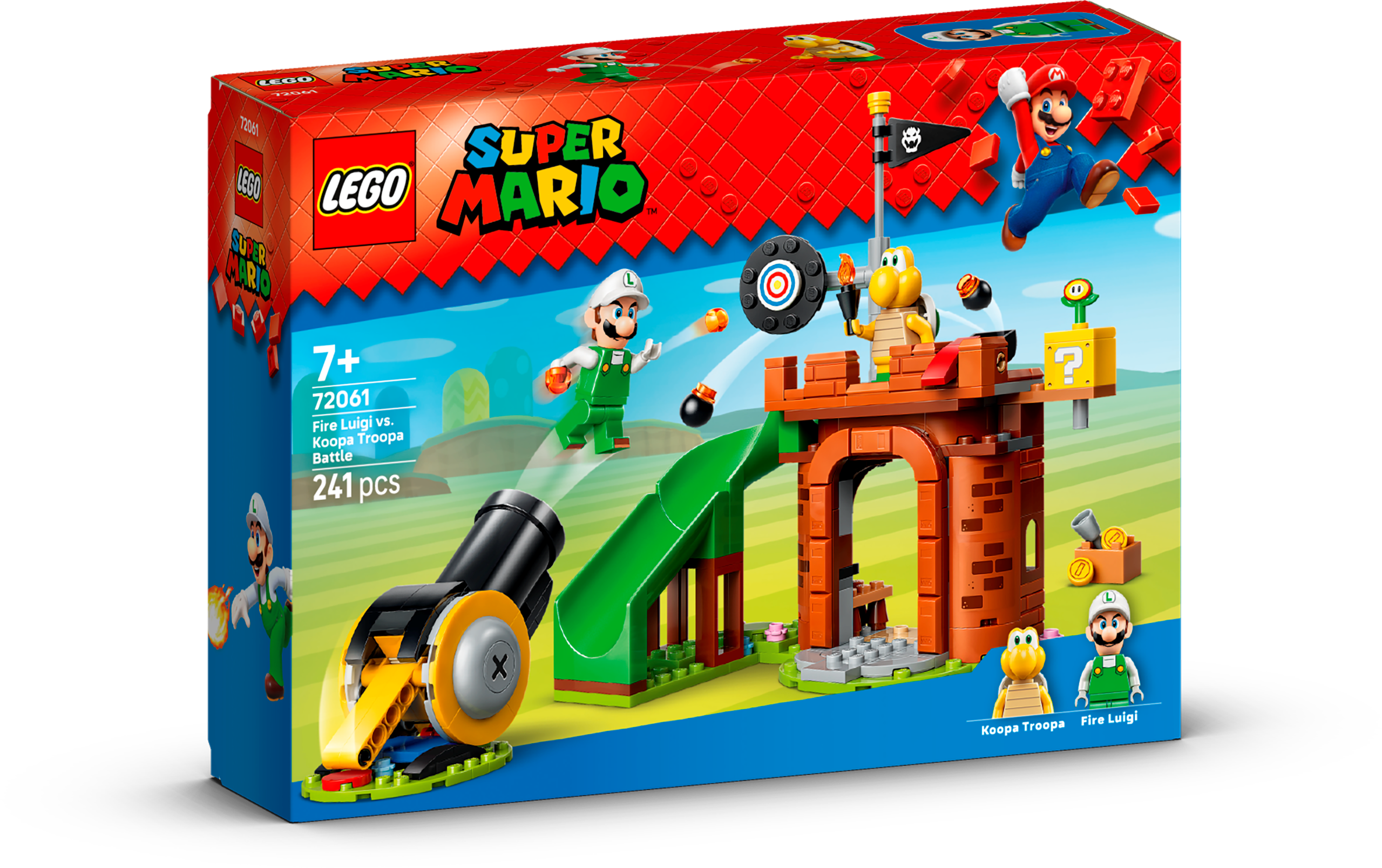 LEGO Super Mario 72061 Vuur-Luigi tegen Koopa Troopa